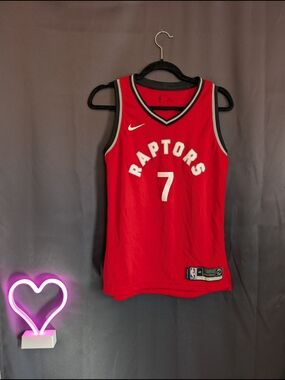 Nike Toronto Raptors #7 Red Nike Basketball Jersey Lowry Sleeveless Womens